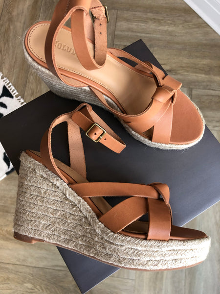 Charlotte Wedge Leather