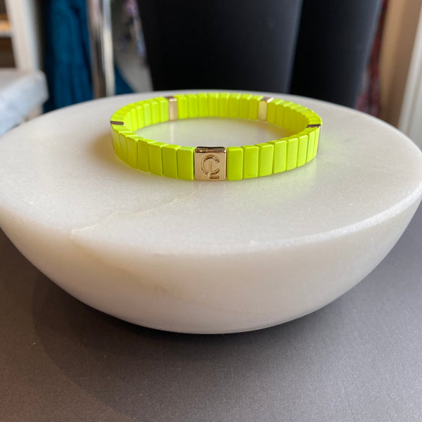 tile mini bar bracelet