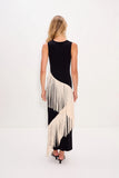 spiral knit dress