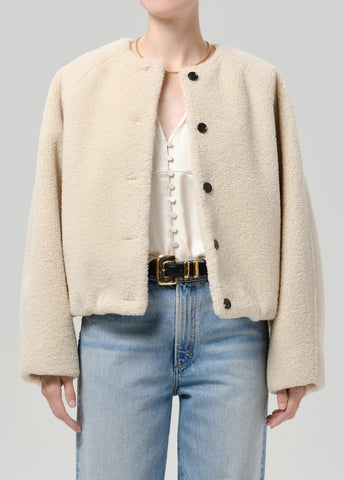 sherpa boucle indoor bomber