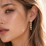 aurora cascade earrings