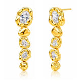 aurora cascade earrings