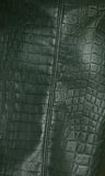 giuseppina croc leather mini skirt set