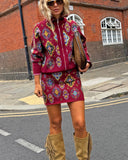 red tile jake skirt