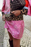 pink bandana mini dorris skirt