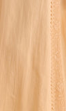 lysandra crochet rose trim midi