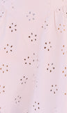 may daisy eyelet denim dress