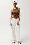 sydney high rise linen wide leg
