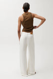 sydney high rise linen wide leg
