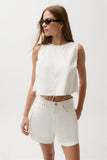 rue crop pop over swing top