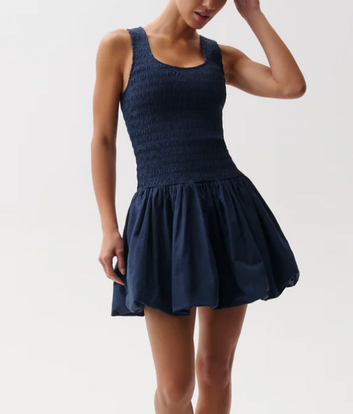 ilona bubble hem dress