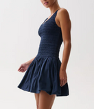 ilona bubble hem dress