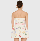strapless bethany romper