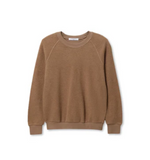 reverse fleece crew