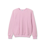 reverse fleece crew