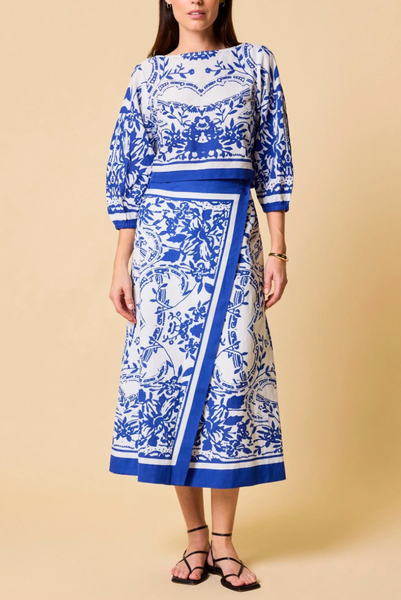 lihu midi skirt