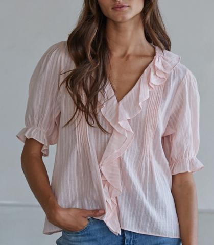 sandi cotton button up