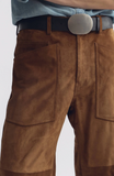 shon suede pant