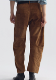 shon suede pant
