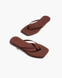 square toe lily suede