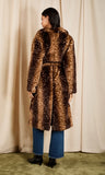 svea faux fur coat