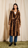 svea faux fur coat