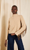 venette fringe sweater