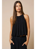 bubble knit top
