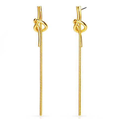 twisted sailor knot earring