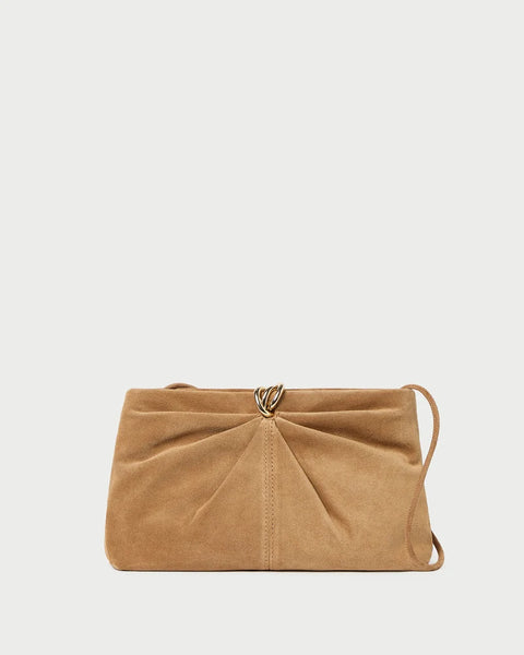 corrine gathered multi ring clutch