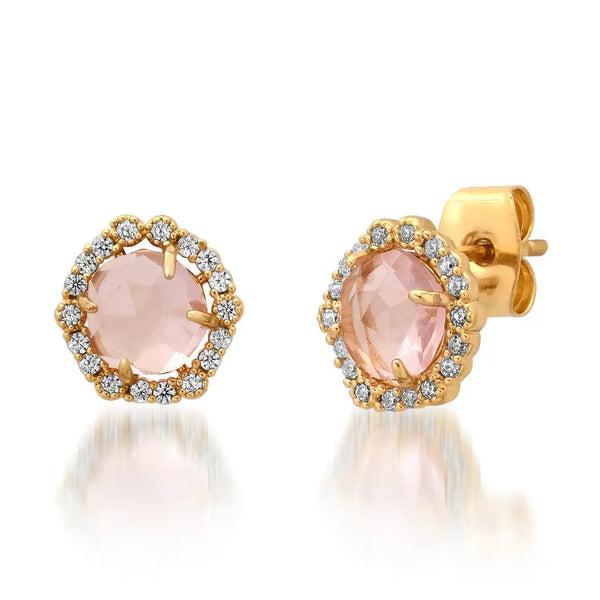 bezel glass studs