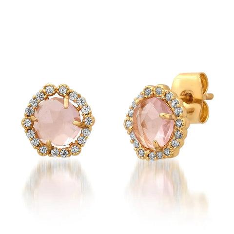 bezel glass studs