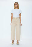 tate crop high rise bowed