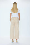 tate crop high rise bowed