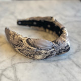python silk headband