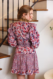 laci floral mini dress