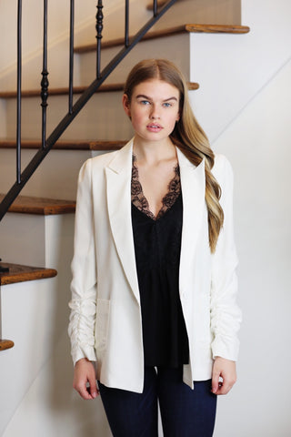 at the top oversize blazer