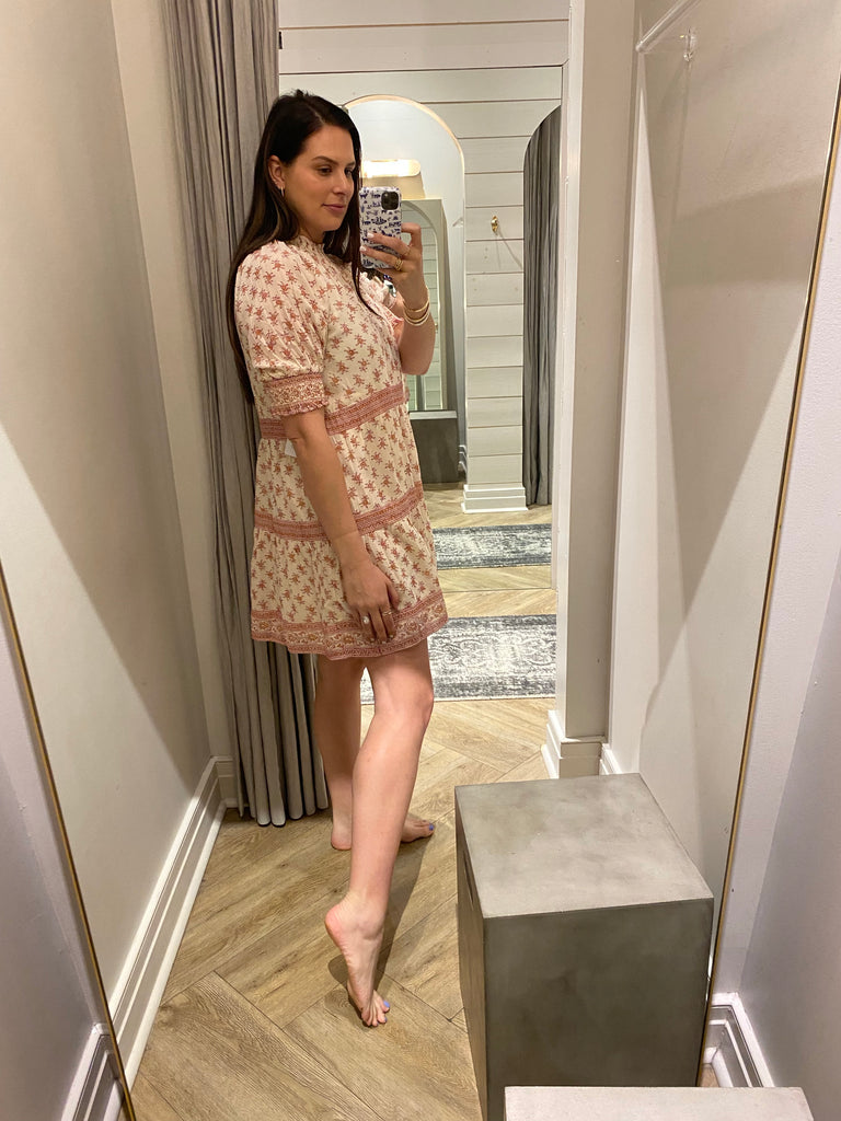 gauze mini dress mags block print gauze mini dress Morton James gauze mini dress mags block print gauze mini dress Morton James