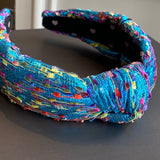 shimmer confetti knotted headband