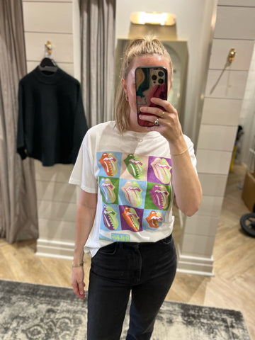 rolling stones 9 licks tee