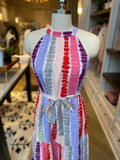 tilly tie dye maxi dress