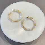 acrylic octagon hoops