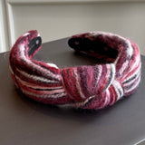 mixed yarn knotted headband